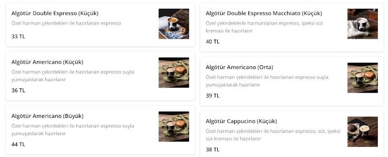 Prices for scoffee in Turkey 2023