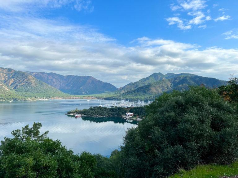 Marmaris, Turkey in January. Heaven Island, Beaches, Castle