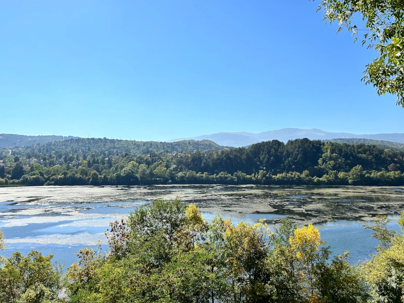 Pancharevo Lake near Sofia, Bulgaria