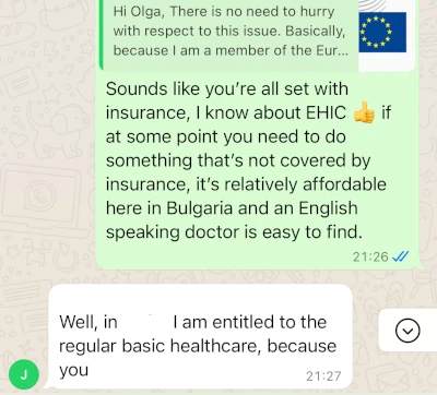 Sofia Bulgaria chat Olga Pro