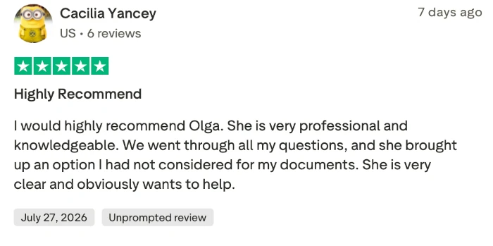 Olga Pro Bulgaria Relocation review 2026